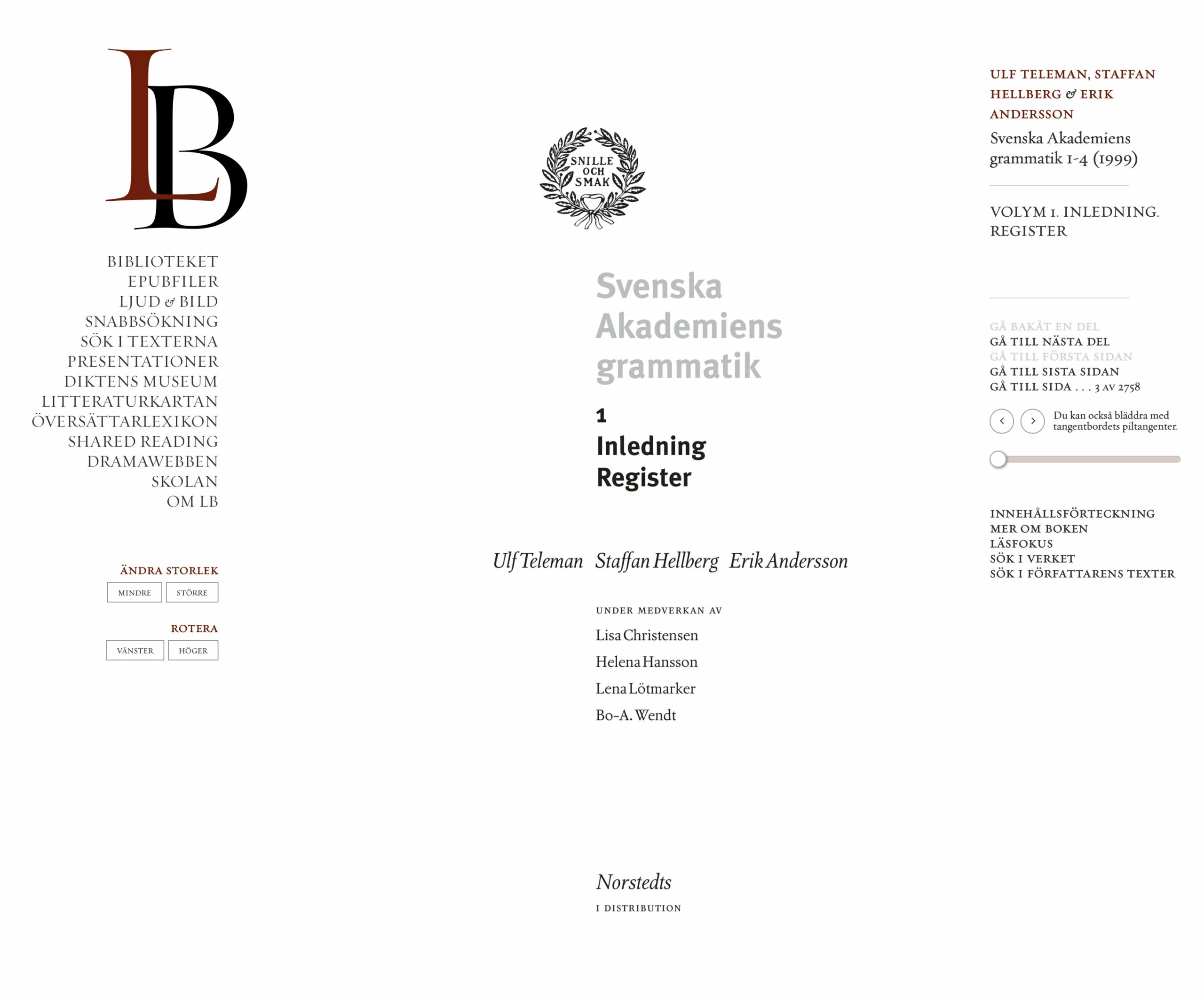 Svenska Akademiens grammatik